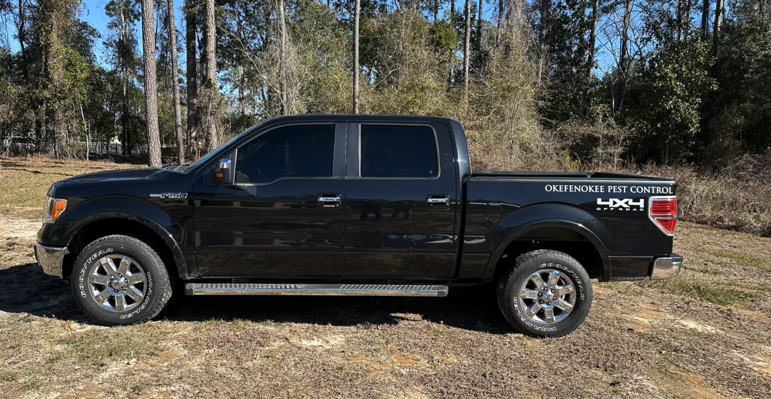 Okefenokee Pest Control trucks